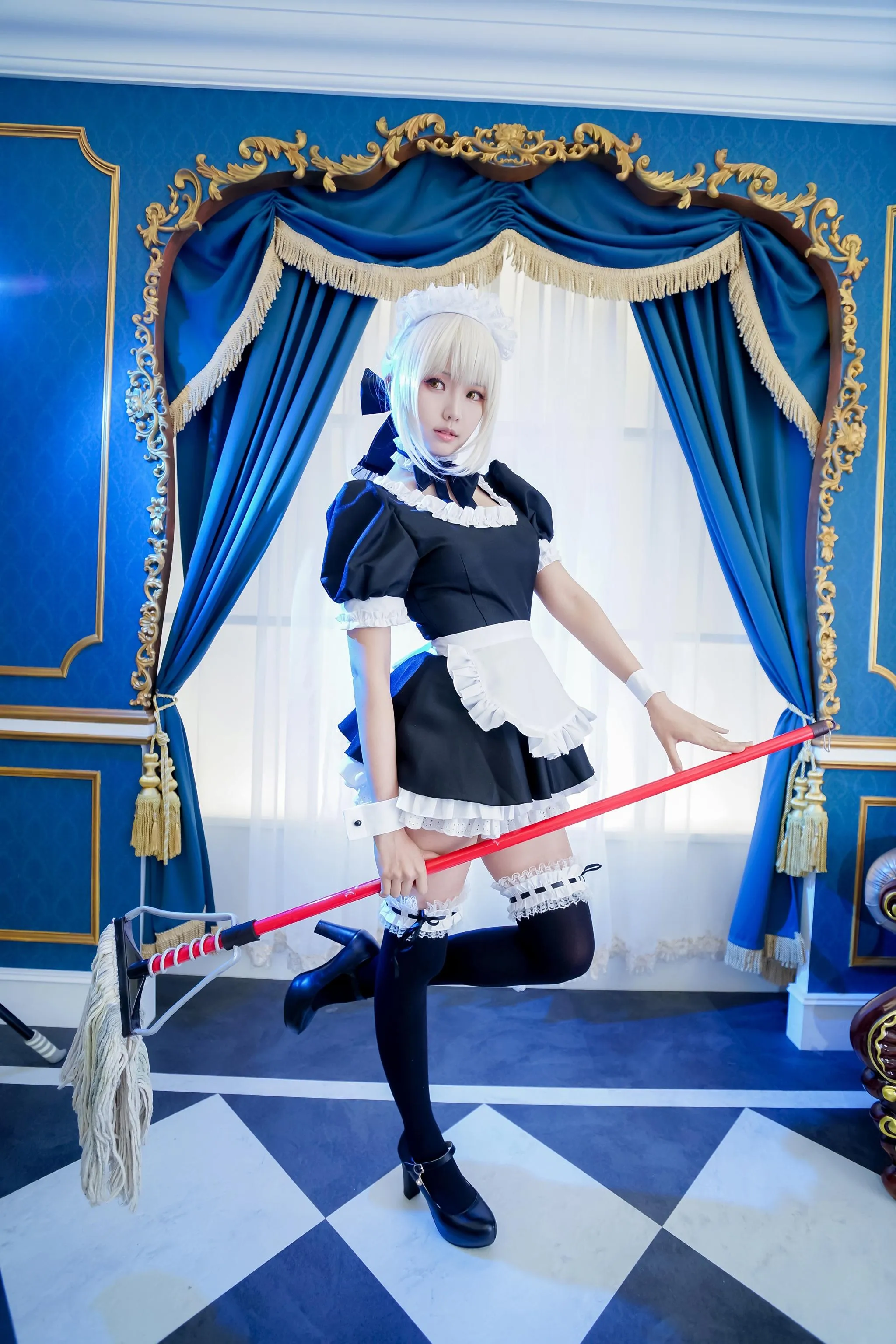 ElyEE子 – NO.38 saber-女仆 [17P]插图1